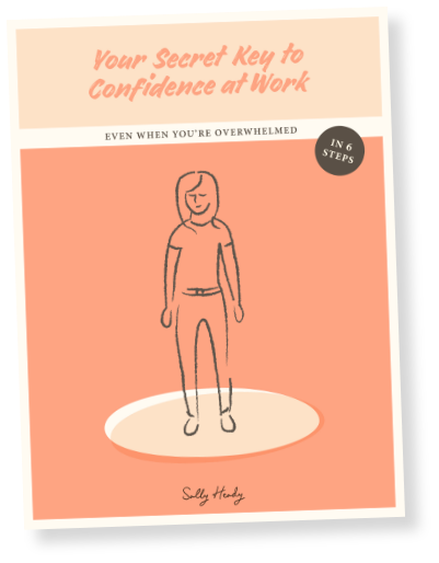 book cover - your secret key to confidence at work